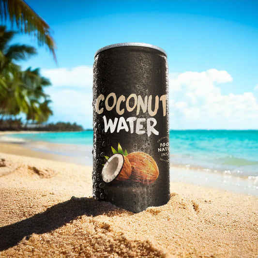 Lot de 12 bouteilles d'eau de coco 100 % pure